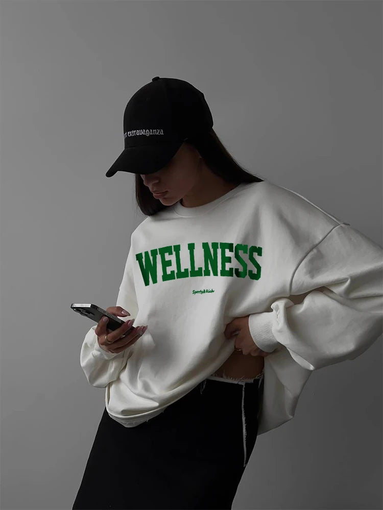 Hirsionsan Letter Print Women Sweatshirt Full Sleeve Girls Hoodies Streetwear Autumn Mesh Pullovers Casual Student Clothes Hirsionsan Letter Print Women Sweatshirt Full Sleeve Girls Hoodies Streetwear Autumn Mesh Pullovers Casual Student Clothes